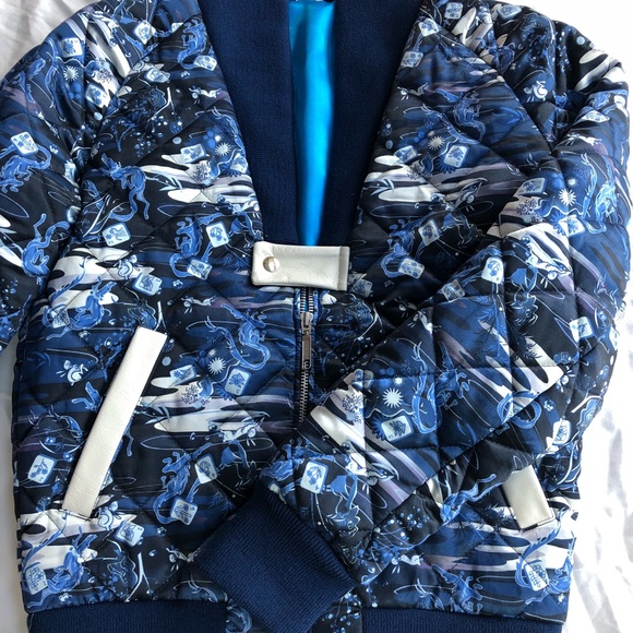 Amazing Jake Chinoiserie Bomber Jacket - Picture 2 of 4